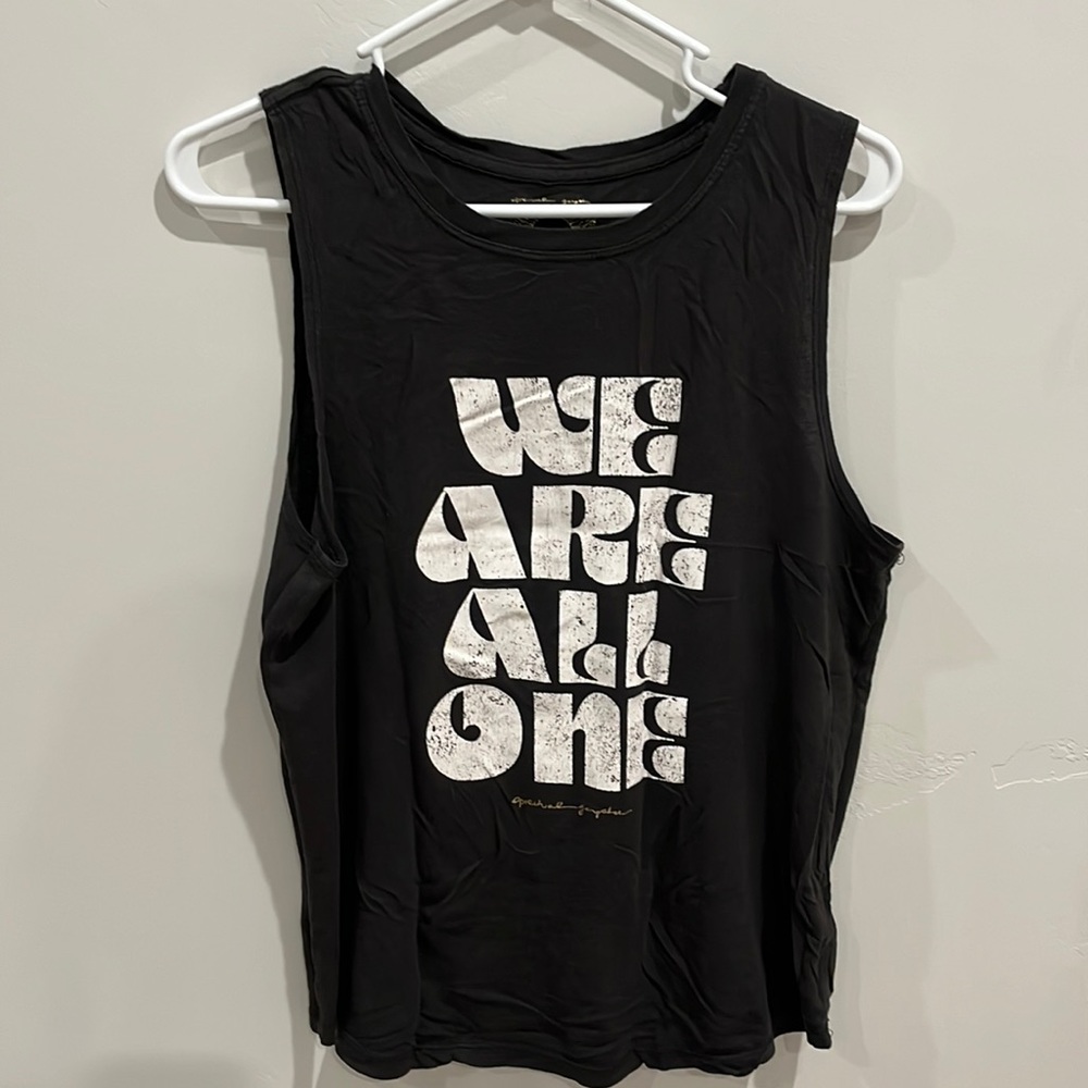 Spiritual Gangster tank top we are all one